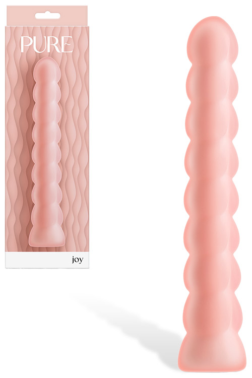 Pure Joy Double Layered Silicone 7.2" Vibrator