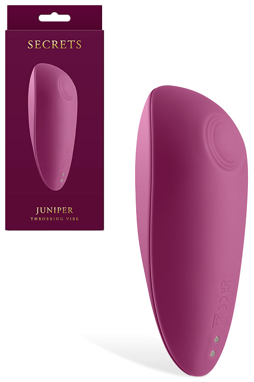 Secrets Juniper Throbbing 4.7" Clitoral Stimulator