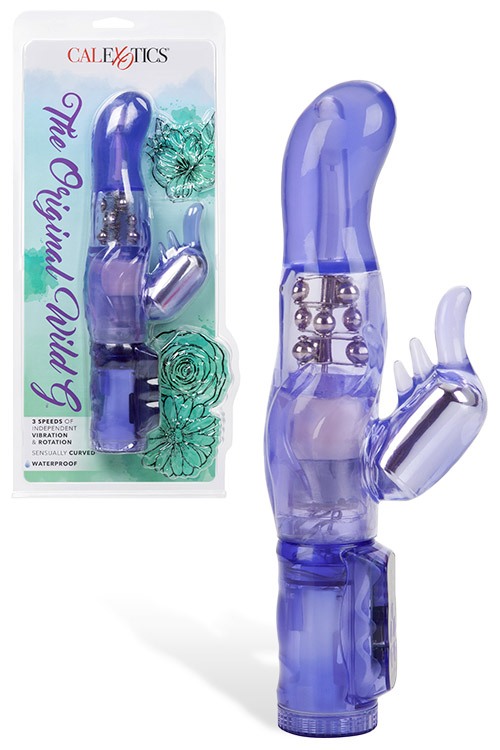 The Original Wild G Spot 10" Rotating Rabbit Vibrator