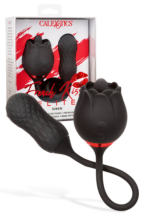 French Kiss Elite Siren Clitoral and Anal Stimulator