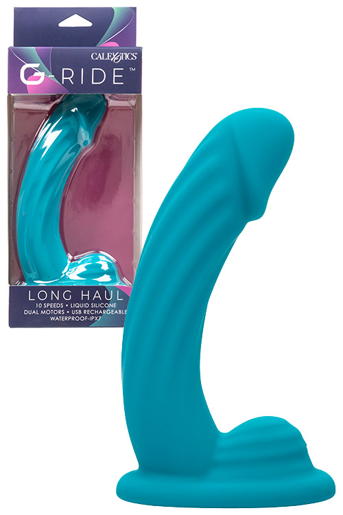 Easy Ride 6.75" G Spot Vibrator with Grinding Pad