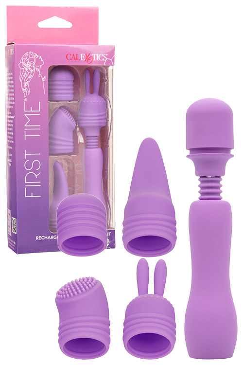 First Time 5 Piece Travel Wand Pleasure Kit