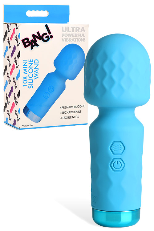 4.5" Mini Silicone Wand Massager