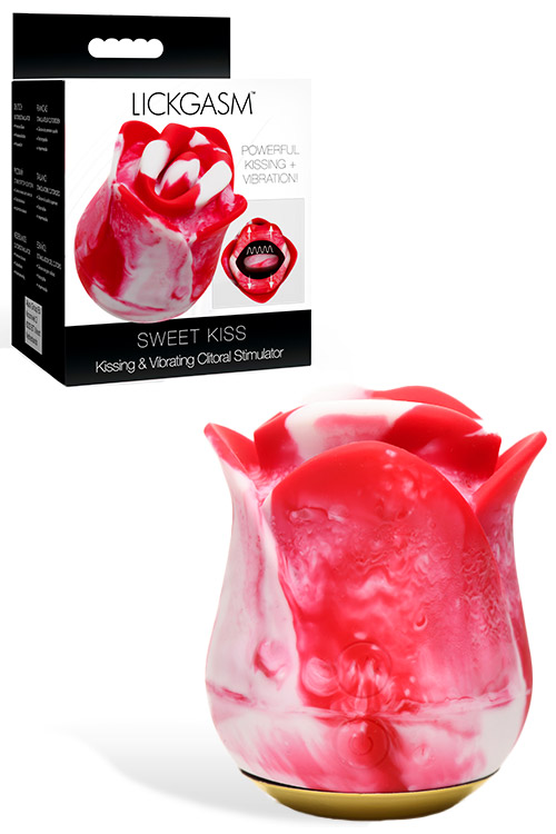 Sweet Kiss 2.9" Kissing & Vibrating Clitoral Stimulator