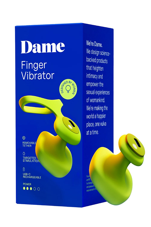 Fin 2.0 Compact 3" Finger Vibrator