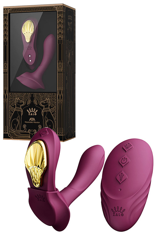 Aya 3.4" App Controlled Wearable Vibrator with Remote Control