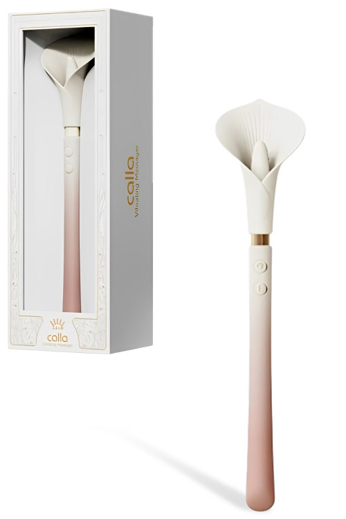 Calla 9.4" Double Ended Vibrator