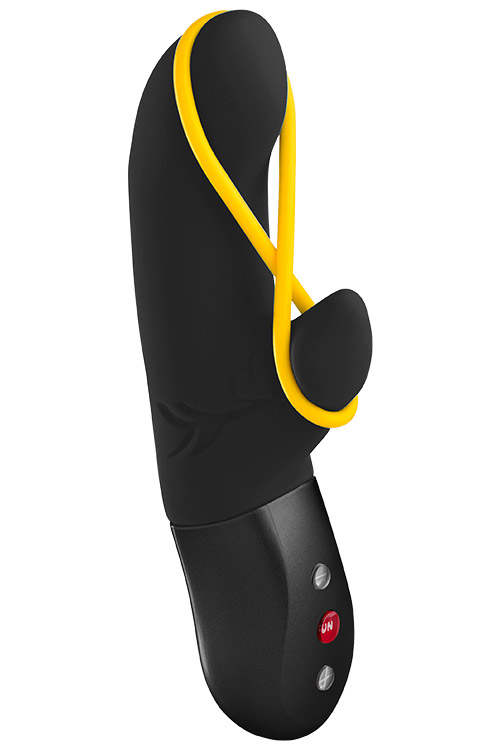 Amorino 7" Rabbit Vibrator with Silicone Pleasure Band