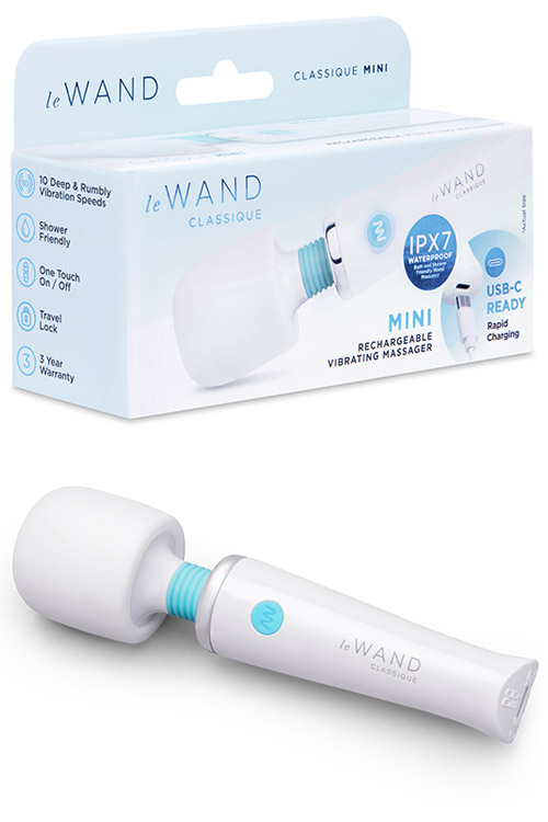 Classique Mini 5.6" Vibrating Wand Massager