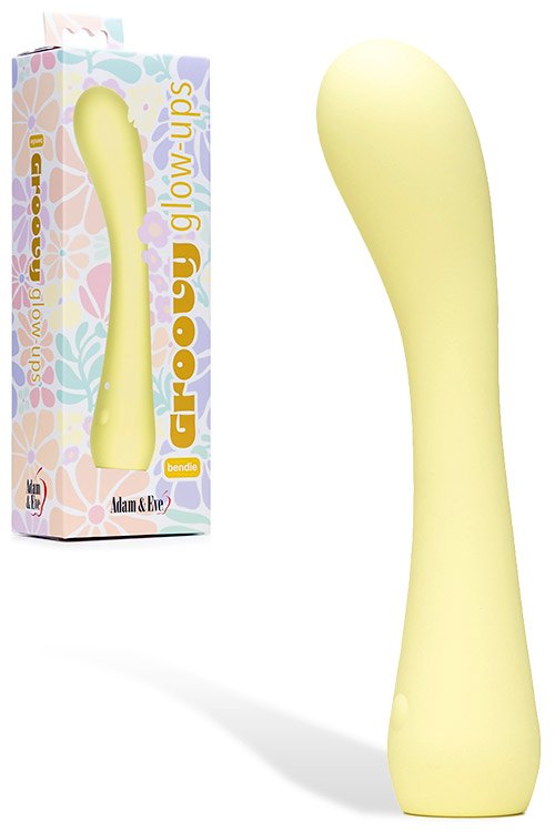 Groovy Glow Ups 7.25" Bendie G-Spot Vibrator