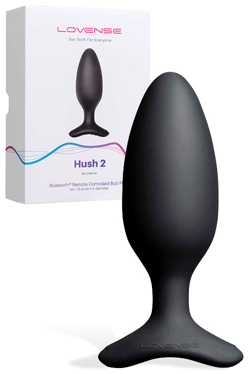 Hush 2 App Controlled 4.75" Medium Vibrating Butt Plug