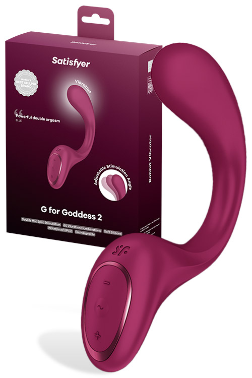 G for Goddess 2 Dual Stimulation 7.4" Vibrator