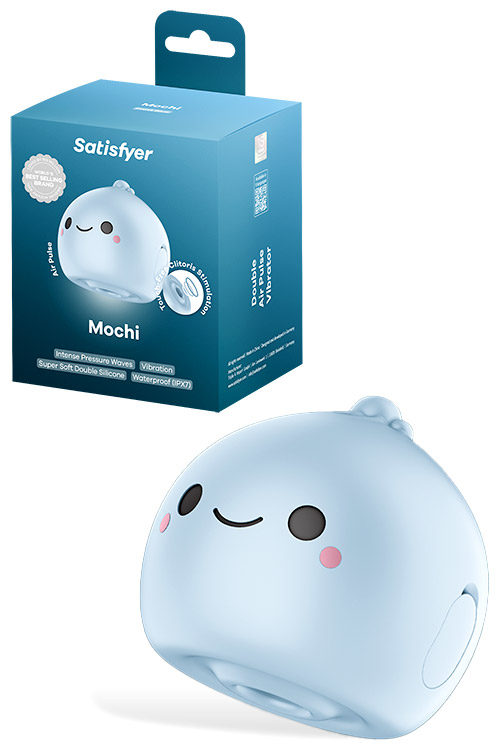 Mochi 2.6" Vibrating Air Pulse Clitoral Stimulator