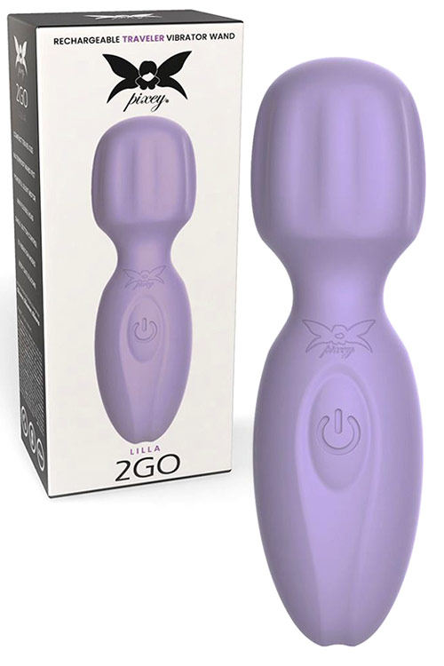 2GO 4.3" Mini Vibrating Wand Massager