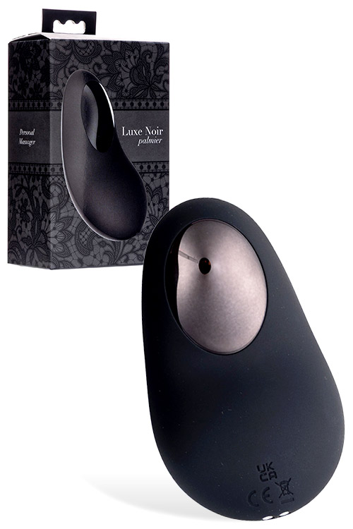 Luxe Noir Palmier 4.75" Lay On Vibrator