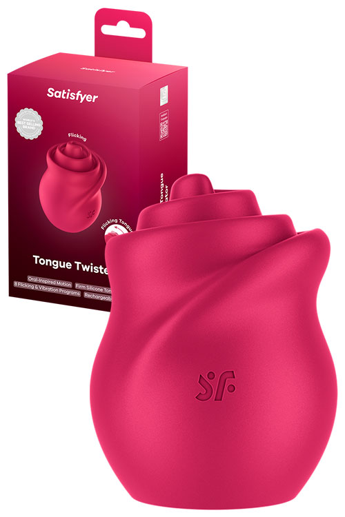 Tongue Twister 2.7" Fluttering Clitoral Vibrator