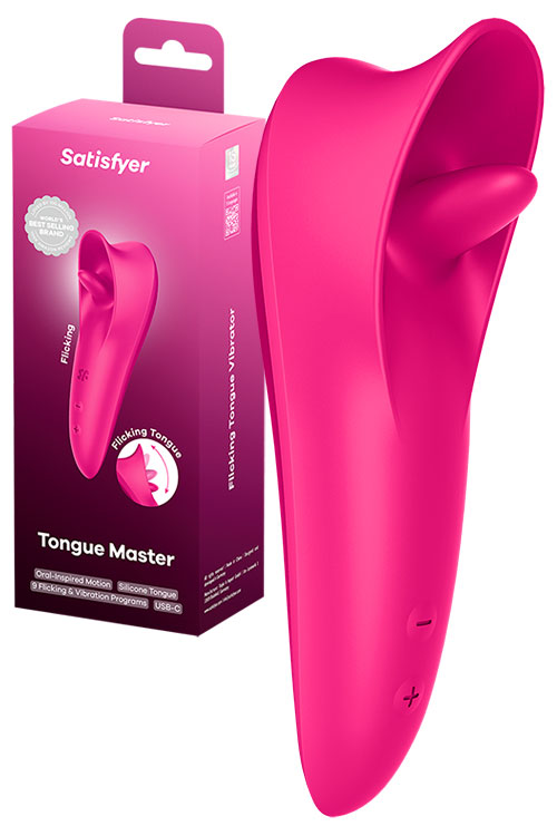 Tongue Master 5.6" Flicking Tongue Clitoral Vibrator
