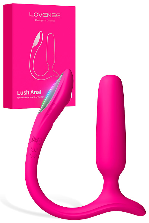 Lush Anal 3.9" App Controlled Vibrating Butt Plug