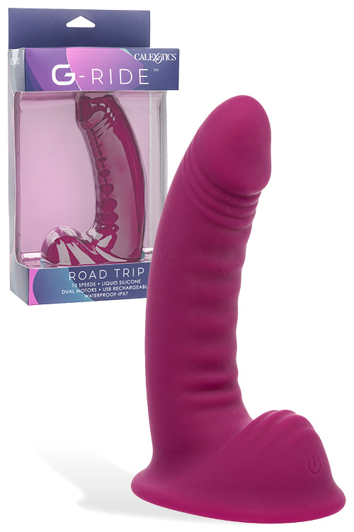G Ride Road Trip 5.75" G Spot Vibrator with Grinding Pad
