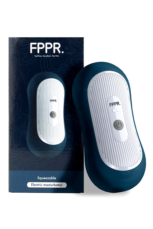 6.3" Soft Squeezable Vibrating Masturbator